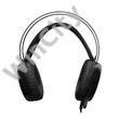 HDS White Shark MARGAY GH-1947 gamer headset mikrofonnal - Fekete