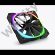 FAN NZXT Aer RGB 2 - 140mm - fekete - Twin Starter Pack - HF-2814C-DB