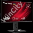 Mon ViewSonic 24" VG2448A-2 1920x1080 100Hz - Pivot - IPS