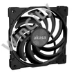 FAN Akasa - Case Fan - 12cm - Alucia XS12 Black - AK-FN122-BK