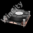 Fan Akasa 1U Intel LGA1700 Alacsony Profilú CPU-hűtő - AK-CC7406BP01