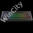 BIL AVAX GM02 PRO 75% Gasket RGB tri-mode mechanikus billentyűzet Gateron piros switch, magyar kiosztás