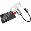 ADA LC Power USB-C és USB-A > SATA és NVMe átalakító - LC-ADA-USB-SATA-25