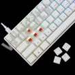 BILL White Shark GK-004211W/R-US SHINOBI-2 vezetékes mechanikus gamer billentyűzet - fehér - US