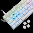 BILL White Shark GK-004221W/BL-US SHINOBI-2 vezetékes mechanikus gamer billentyűzet - fehér - US