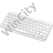 BILL ASUS Marshmallow KW100 vezeték nélküli billentyűzet - HU layout - Iridescent White