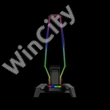 HDP MARVO Kobe 30 RGB világítású fejhallgató tartó - fekete