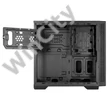 CHIEFTEC Ház Compact Cube, ATX, Tápegység nélkül, Fekete
