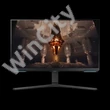 SAMSUNG Gaming 144Hz IPS monitor 28" G70B, 3840x2160, 16:9, 300cd/m2, 1ms, 2xHDMI/DP/2xUSB/LAN/WiFi/BT, Pivot, hangszóró