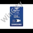 SAMSUNG Memóriakártya, PRO Plus + Reader microSDXC 128GB, CLASS 10, UHS-I, U3, V30, A2, R180/W130