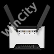 MIKROTIK Wireless Router DualBand, 4x1000Mbps+ 1x2,5Gbps, AX1800, Chateau LTE6 ax, 1xMicroSIM, Asztali