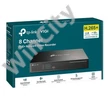 TP-LINK Video recorder 8 csatornás POE+, VIGI NVR1008H-8P