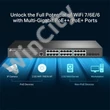 TP-LINK Switch 24x2.5Gbps + 4x10GE SFP+ Layer2 Menedzselhető Rackes, SG3428XPP-M2