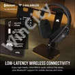 CORSAIR Vezeték Nélküli Headset, HS80 MAX RGB WIRELESS Gaming, Dolby Atmos hangzás, szürke