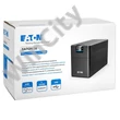 EATON UPS 5E1200UD, Gen2, USB DIN, 1200VA/660W, In: Schuko, Out: 4xDIN, Line-interaktív szünetmentes, AVR, torony