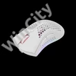 WHITE SHARK LIONEL-W, WGM-5012W vezeték nélküli gamer egér, fehér, 10000 dpi