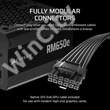 CORSAIR Tápegység Moduláris, RM650e, 650W, 12cm, ATX 3.1, PCIe 5.1, BOX, Cybenetics Gold