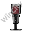 NEDIS GSMIC210BK RGB streaming asztali mikrofon, Használható: Asztali / Notebook, USB Type-A, Be/Ki kapcsoló, szűrő