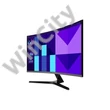 SAMSUNG Ívelt VA 100Hz monitor 32" S39GD, 1920x1080, 16:9, 250cd/m2, 4ms, HDMI/VGA