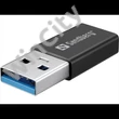 SANDBERG Külső meghajtó, USB-C/A DVD Drive