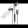 SANDBERG Fülhallgató, USB-C/A In-Earset with Line-Mic