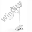 COLORWAY Asztali LED lámpa, Flexible & Clip 2 beépített akkumulátorral Fehér (CW-DL10FCB-W)