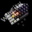 WHITE SHARK WAKIZASHI-2/B-G/R-HU, GK-002113V2/B-G/R-HU fekete/szürke magyar, mechanikus gamer billentyűzet, piros kapcs.