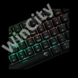 WHITE SHARK GK-004131B/BR-US SHINOBI-2/B-BR-US mech. bill. 61 barna gomb,fekete,angol