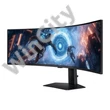 SAMSUNG Ívelt Gaming 144Hz VA monitor 49" G9 G91F, 5120x1440 DQHD, 32:9, 350cd/m2, 1ms, HDMI,DP/USB