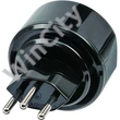 Nedis Brennenstuhl BN-150864 travel, utazó adapter Európa - Svájc