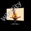 AOC IPS 120Hz monitor 23,8" 24B31H, 1920x1080, 16:9, 300 cd/m2, 1 ms, VGA/HDMI