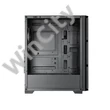 CHIEFTEC Ház Pro Midi, ATX, Tápegység nélkül, Fekete, Üvegfalú