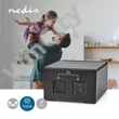 Nedis ASWI2512BK digitális audio kapcsoló 2x Toslink