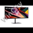 LG Ívelt 240Hz Gaming VA monitor 34" 34G630A, 3440x1440, 21:9, 300cd/m2, 1ms, DisplayPort/2xHDMI/USB, áll.mag.