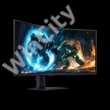 SAMSUNG Odyssey G7 G75F Ívelt Gaming VA monitor 40", 5120x2160, 21:9, 350cd/m2, 1ms, DisplayPort/2xHDMI/2xUSB-A/USB-B