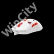 BARACUDA BGM-091W SEAL-W vezetékes gamer egér, 12800 dpi, fehér