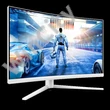PHILIPS VA Ívelt Gaming monitor 31,5" 32M2C5501, 2560x1440, 16:9, 300cd/m2, 1ms, 2xHDMI/DisplayPort, 180Hz