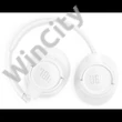JBL Tune 730BT Vezeték nélküli fejhallgató, Fehér (JBLT730BTWHT)