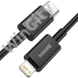 Baseus Superior Series USB-C-Lightning kábel, 20 W, PD, 1 m (fekete)