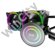 Darkflash TR240 AiO RGB 2x 120x120 CPU folyadékhűtő (fekete)