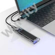 Orico M.2 SDD ház, NVME, USB-C 3.1 Gen.2, 10 Gbps (fekete)