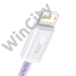 Baseus Dynamic USB-Lightning kábel, 2,4A, 1m (lila)