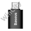 Baseus Ingenuity USB-C-USB-A OTG adapter (fekete)