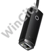 Baseus Lite sorozat USB-C - RJ45 hálózati adapter (fekete)