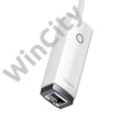 Baseus Lite Series USB-RJ45 hálózati adapter, 100Mbps (fehér)