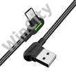 USB to USB-C cable Mcdodo CA-5280 LED, 0.5m (black)