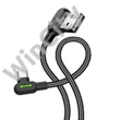 USB to USB-C cable Mcdodo CA-5280 LED, 3m (black)