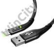 USB to USB-C Mcdodo Magnificence CA-7960 LED cable, 1m (black)