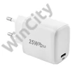 Fast charger Foneng EU40, USB-C, 25W (white)