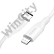 Cable Choetech IP0040 USB-C to Lightning PD18/30W 1,2m (white)